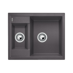 BLANCO METRA 6 Silgranit szarość skały odwracalny