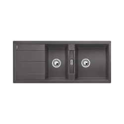 BLANCO METRA 8 S Silgranit szarość skały odwracalny