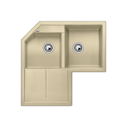 BLANCO METRA 9 E Silgranit PuraDur Szampan narożny