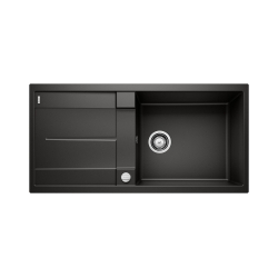 BLANCO METRA XL 6 S Silgranit czarny odwracalny, korek auto.