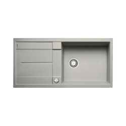 BLANCO METRA XL 6 S Silgranit PuraDur Perłowoszary odwracalny, korek auto.