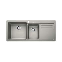 BLANCO NAYA 8 S Silgranit PuraDur Perłowoszary lewa