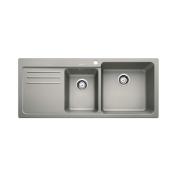 BLANCO NAYA 8 S Silgranit PuraDur Perłowoszary prawy