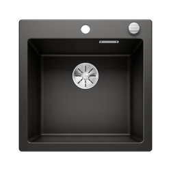 BLANCO PLEON 5 Silgranit czarny, korek auto., InFino