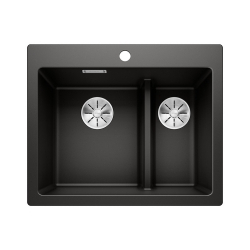 BLANCO PLEON 6 Split Silgranit czarny, lewa, InFino