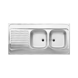 BLANCO R-ZS 12x6-2 Stal matowa odwracalny, nakładany (1 1/2)