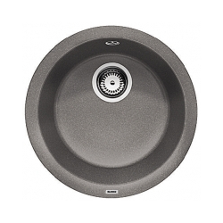 BLANCO RONDO Silgranit PuraDur Alumetalik