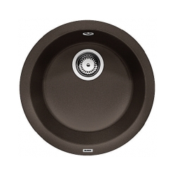 BLANCO RONDO Silgranit PuraDur Kawowy