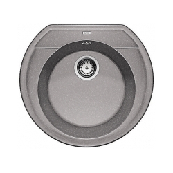 BLANCO RONDOVAL 45 Silgranit PuraDur Alumetalik
