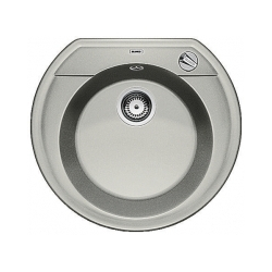 BLANCO RONDOVAL 45 Silgranit PuraDur Perłowoszary, korek auto.