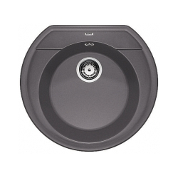 BLANCO RONDOVAL 45 Silgranit PuraDur Szarość skały