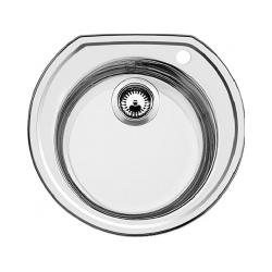 BLANCO RONDOVAL Stal szczotkowana