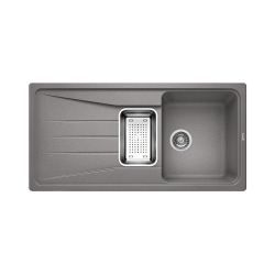 BLANCO SONA 6 S Silgranit alumetalik odwracalny, odsączarka stalowa