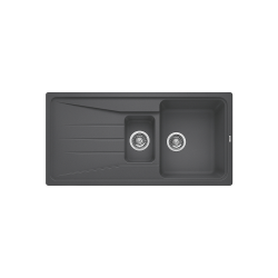 BLANCO SONA 6 S Silgranit szarość skały odwracalny