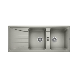 BLANCO SONA 8 S Silgranit PuraDur Perłowoszary odwracalny