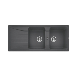 BLANCO SONA 8 S Silgranit szarość skały odwracalny