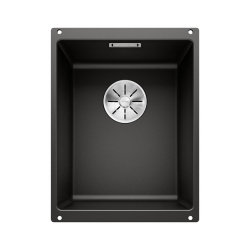 BLANCO SUBLINE 320-U Silgranit czarny, InFino