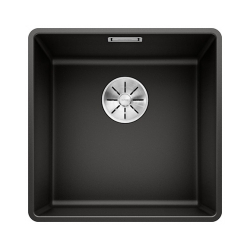 BLANCO SUBLINE 400-F Silgranit czarny, InFino