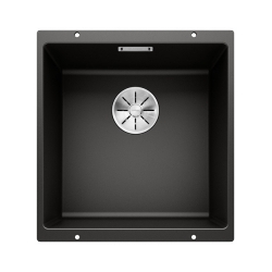 BLANCO SUBLINE 400-U Silgranit czarny, InFino
