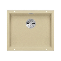 BLANCO SUBLINE 500-U Silgranit PuraDur Szampan, InFino