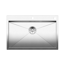 BLANCO ZEROX 700-IF/A stal polerowana, korek auto., InFino, PushControl