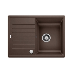 BLANCO ZIA 45 S Compact Silgranit kawowy odwracalny, korek auto.