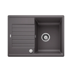 BLANCO ZIA 45 S Compact Silgranit PuraDur Szarość skały odwracalny, korek auto.