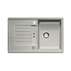 BLANCO ZIA 45 S Silgranit PuraDur Perłowoszary odwracalny, korek auto.