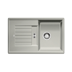 BLANCO ZIA 45 S Silgranit PuraDur Perłowoszary odwracalny