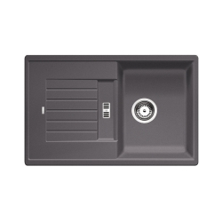 BLANCO ZIA 45 S Silgranit PuraDur Szarość skały odwracalny