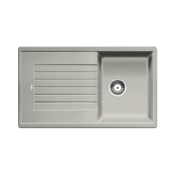 BLANCO ZIA 45 SL Silgranit PuraDur Perłowoszary odwracalny