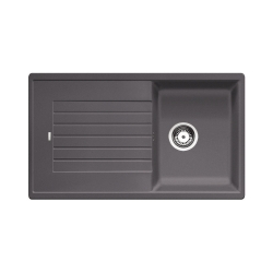 BLANCO ZIA 45 SL Silgranit PuraDur Szarość skały odwracalny