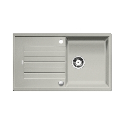 BLANCO ZIA 5 S Silgranit PuraDur Perłowoszary odwracalny, korek auto.