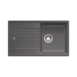 BLANCO ZIA 5 S Silgranit PuraDur Szarość skały odwracalny