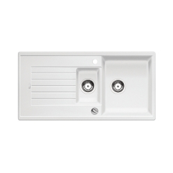 BLANCO ZIA 6 S Silgranit biały odwracalny, korek auto.