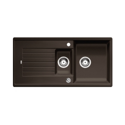 BLANCO ZIA 6 S Silgranit kawowy odwracalny, korek auto.