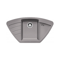 BLANCO ZIA 9 E Silgranit alumetalik narożny