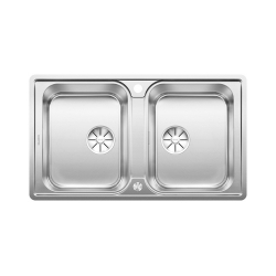 BLANCO CLASSIMO 8-IF stal polerowana odwracalny, korek auto., PushControl, InFino