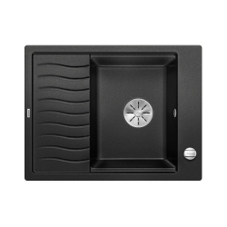 BLANCO ELON 45 S Silgranit antracyt odwracalny, korek auto., InFino, kratka ociekowa