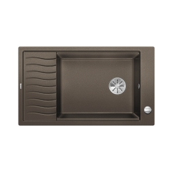 BLANCO ELON XL 8 S Silgranit kawowy odwracalny, korek auto., InFino, kratka ociekowa
