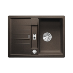 BLANCO LEXA 40 S Silgranit kawowy odwracalny, korek auto., InFino