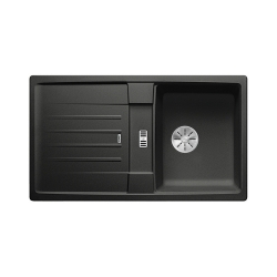 BLANCO LEXA 45 S Silgranit PuraDur Antracyt odwracalny, InFino