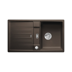 BLANCO LEXA 45 S Silgranit kawowy odwracalny, korek auto., InFino