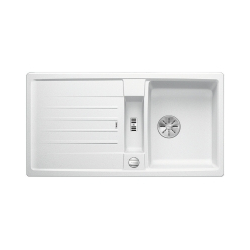 BLANCO LEXA 5 S Silgranit biały odwracalny, korek auto., InFino