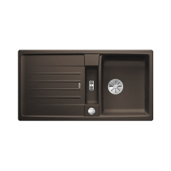 BLANCO LEXA 5 S Silgranit kawowy odwracalny, korek auto., InFino