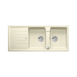 BLANCO LEXA 8 S Silgranit jaśmin odwracalny, korek auto., InFino