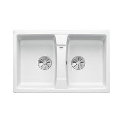 BLANCO LEXA 8 Silgranit biały odwracalny, InFino