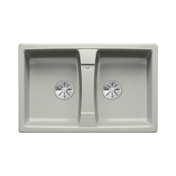 BLANCO LEXA 8 Silgranit PuraDur Perłowoszary odwracalny, InFino