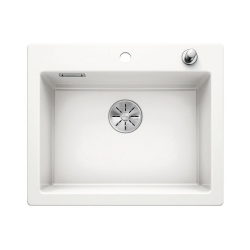 BLANCO PALONA 6 Ceramika PuraPlus biały połysk, korek auto., InFino