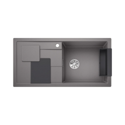 BLANCO SITY XL 6 S Silgranit PuraDur Alumetalik prawa, InFino, z akcesoriami lava grey